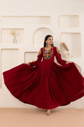 Festival Special Gamthi Work Gown