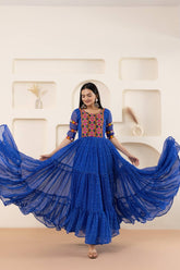 Festival Special Gamthi Work Gown