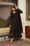 BLACK EMBROIDERED GEORGETTE SUIT SET