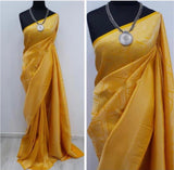 Narayanpet Cotton Silk Linen Blend Saree