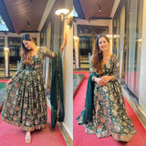 Green Color Anarkali Suit set