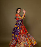 Designer Kalamkari Lehenga for Women