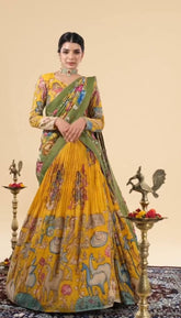 Kalamkari Lehengas with a Modern Twist