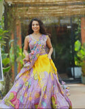 Trending Soft Chinon Lehenga Choli Set