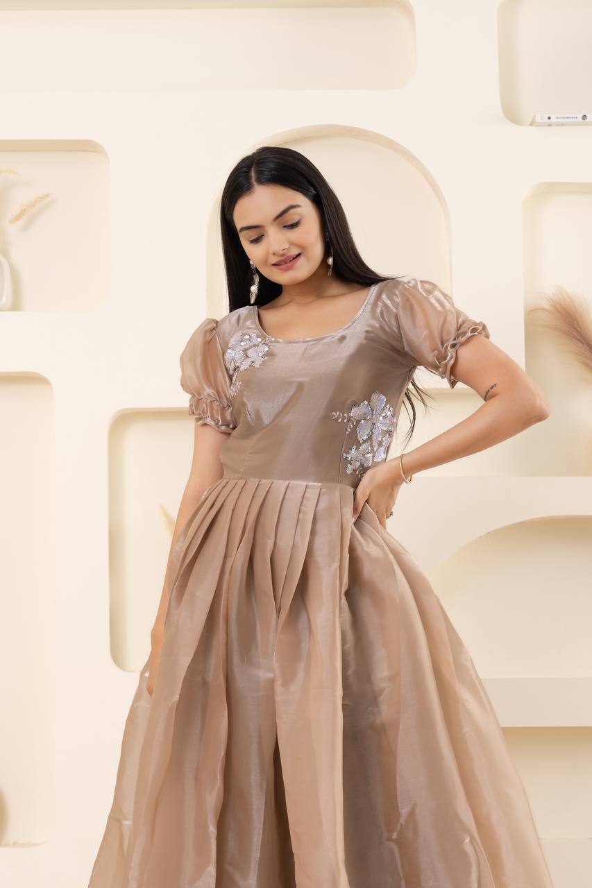 Trending Jimmy Choo Fully Stitched Gown