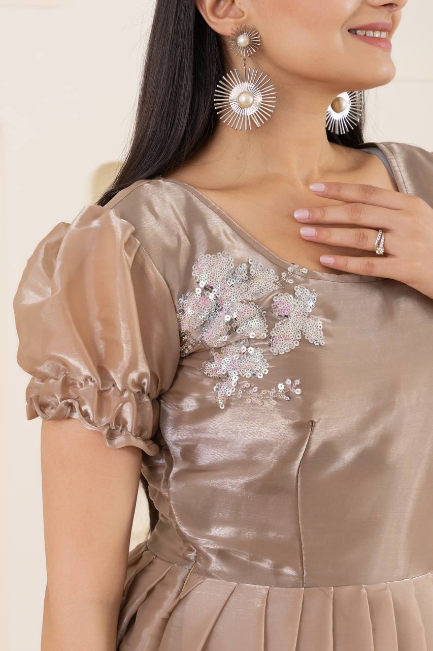 Trending Jimmy Choo Fully Stitched Gown