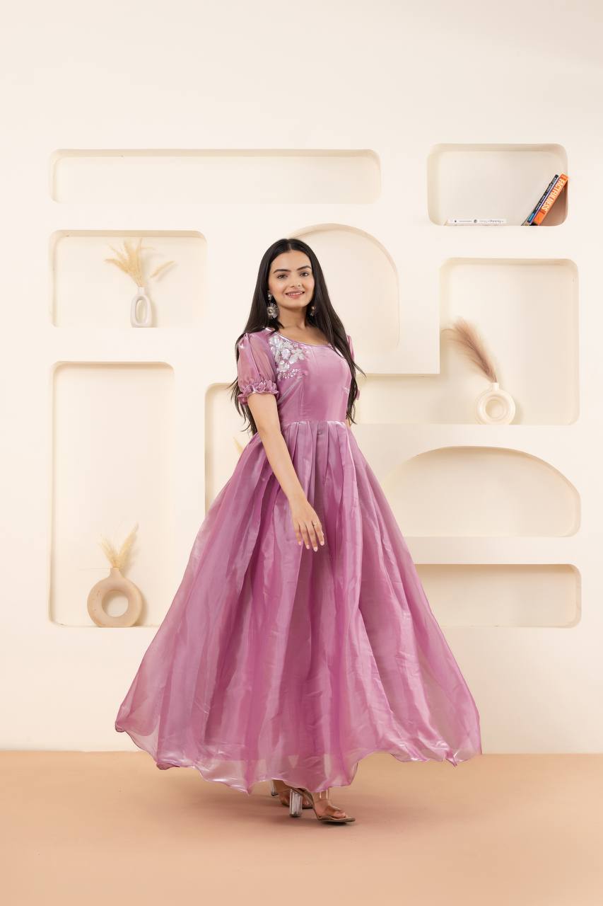 Trending Jimmy Choo Fully Stitched Gown