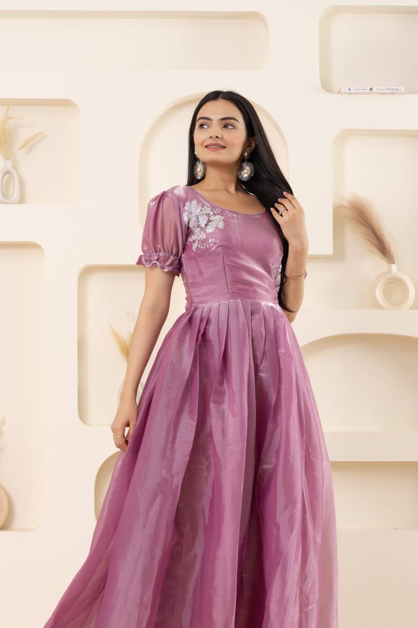 Trending Jimmy Choo Fully Stitched Gown