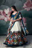 Kalamkari Printed Lehenga Set