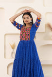 Festival Special Gamthi Work Gown