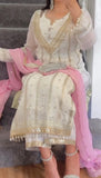 New Designer Party Wear Long Pakistani  Suit