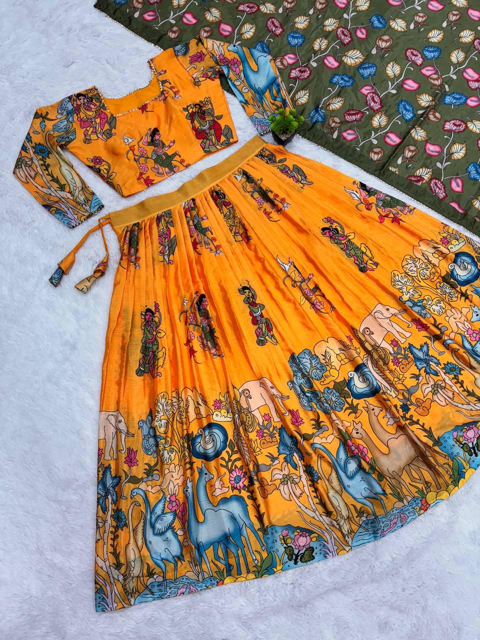 Kalamkari Lehengas with a Modern Twist