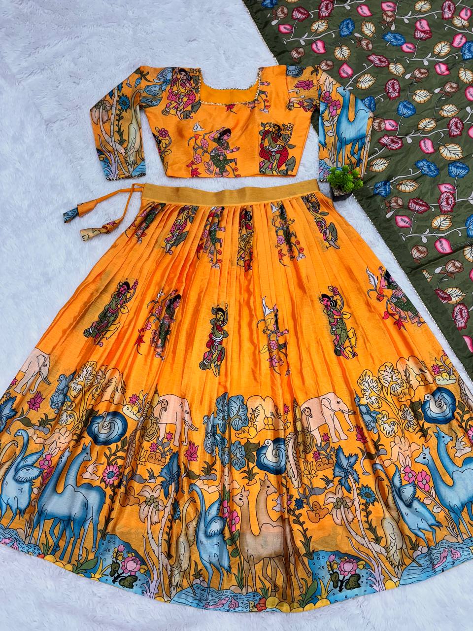 Kalamkari Lehengas with a Modern Twist