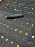 Black Pure Cotton Soft Slik Printed Saree with Rich Blouse